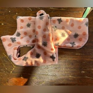 Fleece dog jacket small